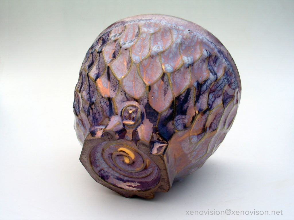 Tea Bowl, ceramic art by xenovision - Christopher M. Gaston, Japan.